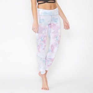 Free People Roadrunner Pastel Tie Dye Leggings